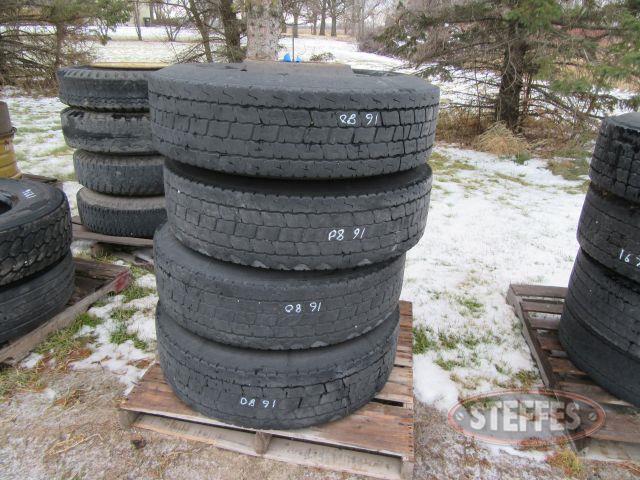 (4) 295-75R22.5 tires_0.JPG